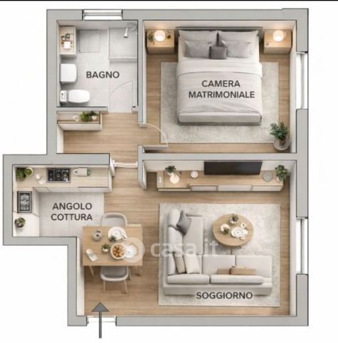 Appartamento in residenziale in Via Napoleone Ruberto