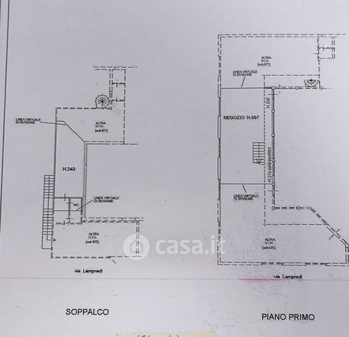 Ufficio in commerciale in Via Aurelio Lampredi 15