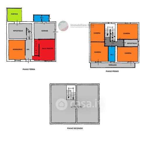 Casa bi/trifamiliare in residenziale in Via Ca' Fabbro 136 A