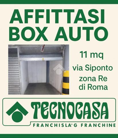 Box/posto auto in residenziale in Via Siponto 1