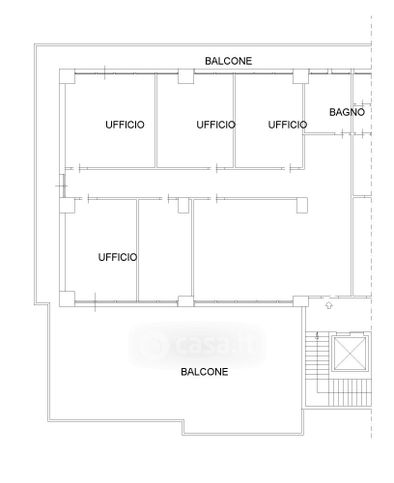 Ufficio in commerciale in 