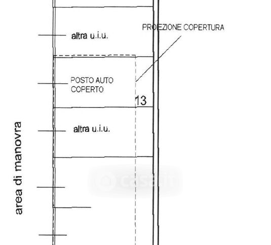 Garage/posto auto in residenziale in Via Sernesi