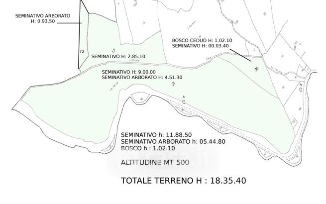 Terreno agricolo in commerciale in Strada Provinciale Stribugliano