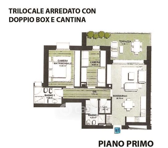 Appartamento in residenziale in Via Laura Bianchini