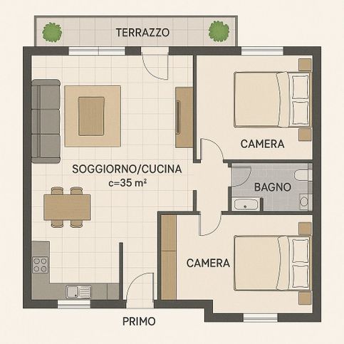 Appartamento in residenziale in Via Milano