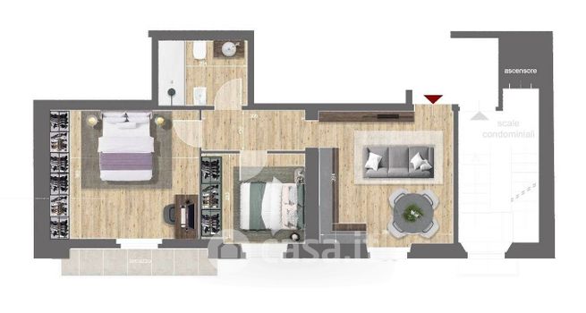 Appartamento in residenziale in 