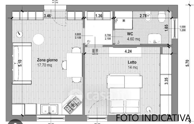 Appartamento in residenziale in Via Talamone