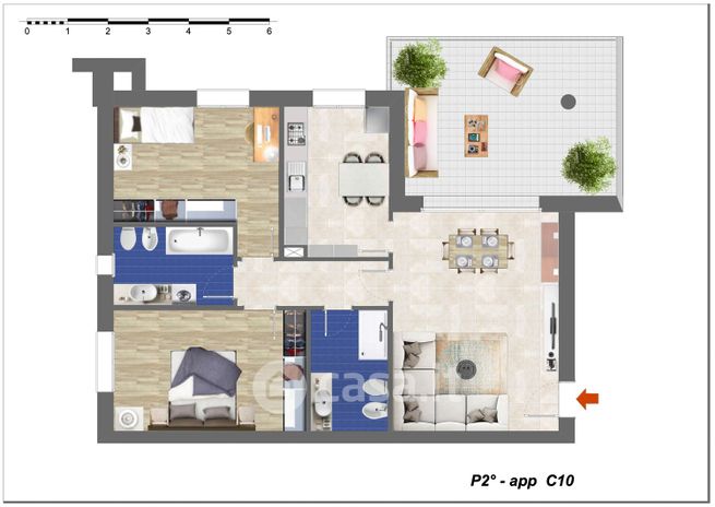 Appartamento in residenziale in Via Benedetto Orsoni