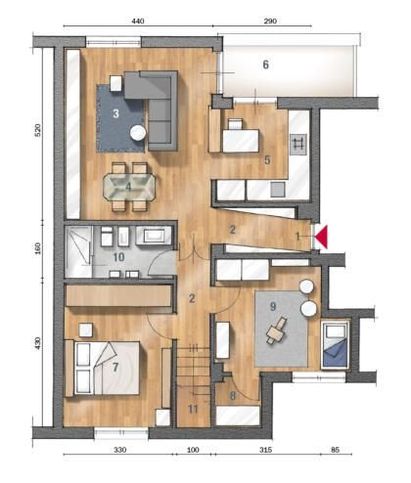 Appartamento in residenziale in Via Giosuè Carducci