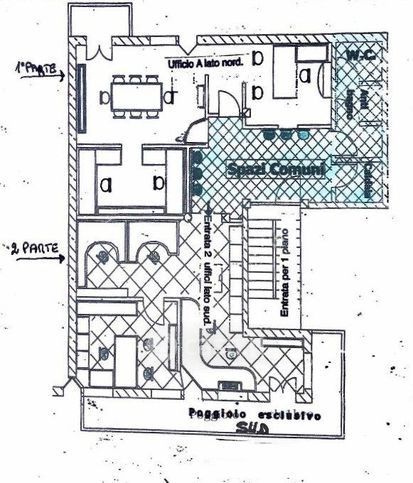Ufficio in commerciale in Via Monte Rosa