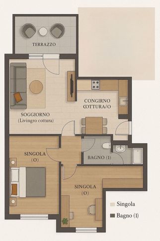 Appartamento in residenziale in Via Nicolò Copernico
