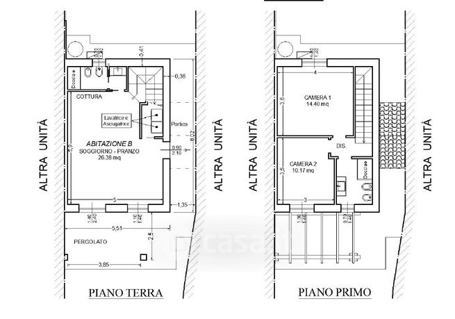 Casa bi/trifamiliare in residenziale in Via Salicello