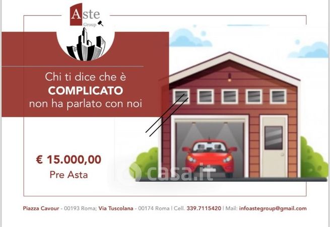 Garage/posto auto in residenziale in Via Casilina 248