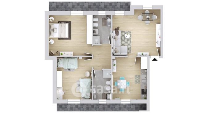 Appartamento in residenziale in 