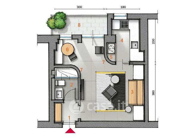 Appartamento in residenziale in Via Marconi