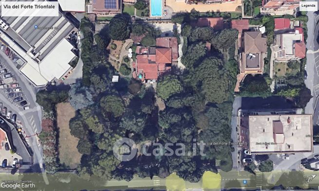 Terreno edificabile in residenziale in Via del Forte Trionfale