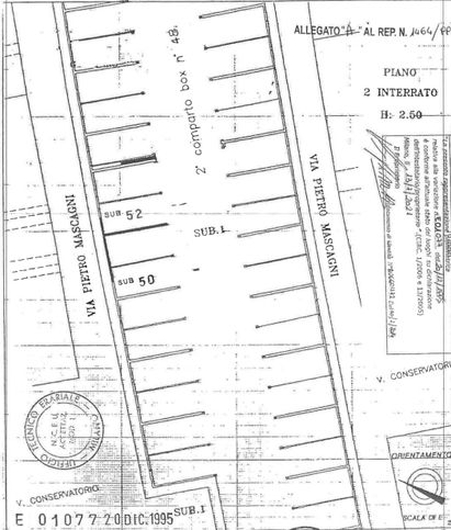 Box/posto auto in residenziale in Via Pietro Mascagni 4