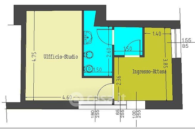 Ufficio in commerciale in Via Medici del Vascello Giacomo