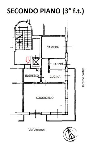 Appartamento in residenziale in Via Amerigo Vespucci 30