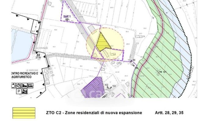 Terreno edificabile in residenziale in Strada Provinciale 19