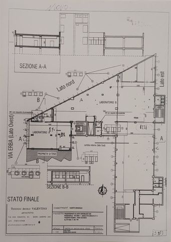 Capannone in commerciale in Via Erba 1