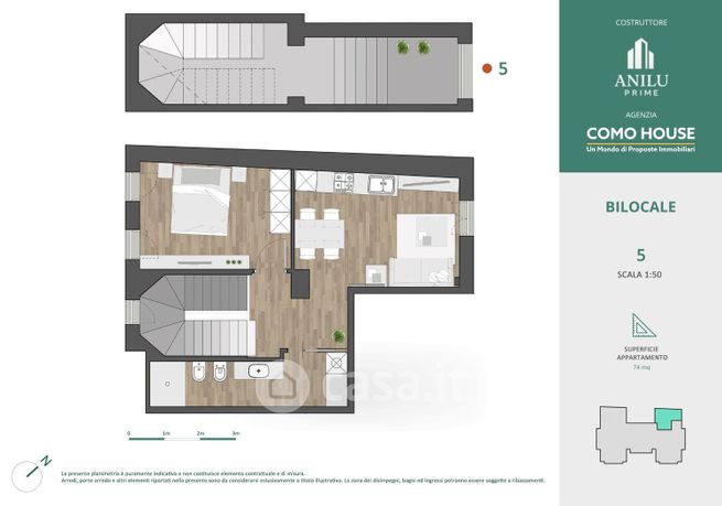Appartamento in residenziale in Via Rezzonico 47