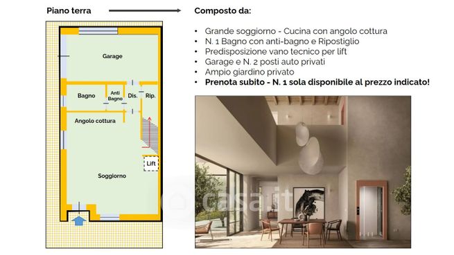 Casa bi/trifamiliare in residenziale in Via dell'Arce 34