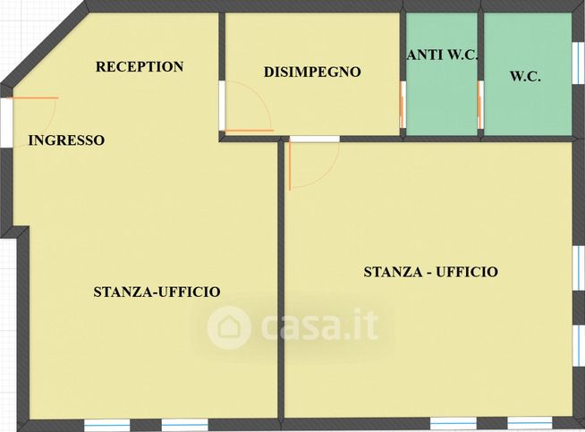 Ufficio in commerciale in Via XXV Aprile 18
