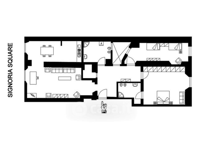 Appartamento in residenziale in Piazza della Signoria 6