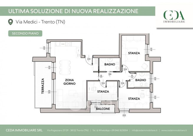 Appartamento in residenziale in Via Generale Giacomo Medici