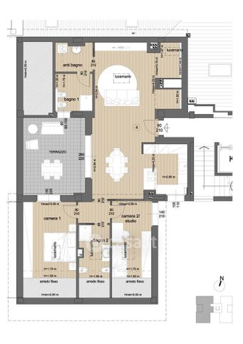 Appartamento in residenziale in Via Giuseppe Garibaldi 7