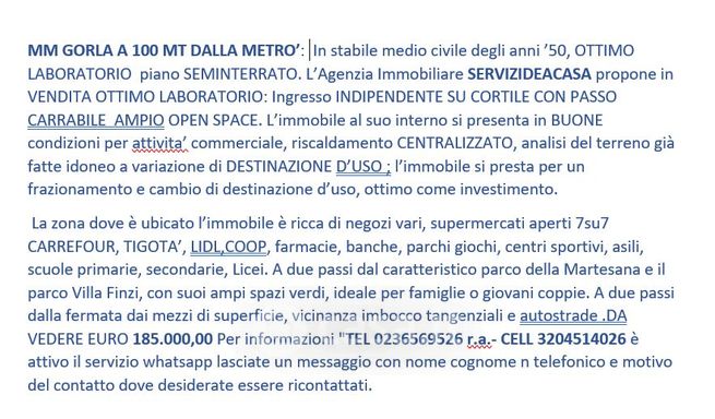 Negozio/locale commerciale in commerciale in Via Privata Minturno 9