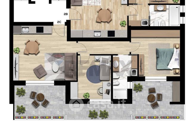 Appartamento in residenziale in Via Mimmo Conenna