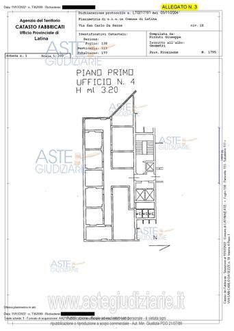 Ufficio in commerciale in Via San Carlo da Sezze 18