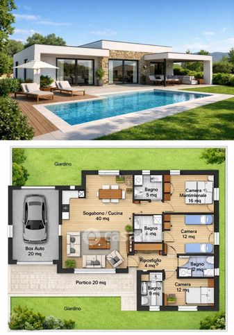 Rustico/casale in residenziale in Contrada San Gregorio 3