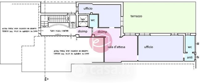 Ufficio in commerciale in Via IX Febbraio