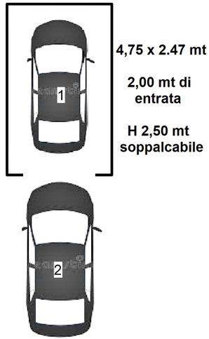 Garage/posto auto in residenziale in dei gerani