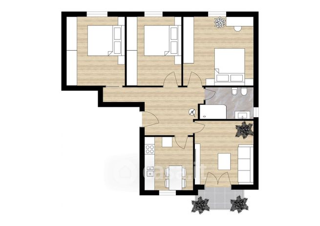 Appartamento in residenziale in Via Villa Glori 4