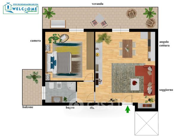 Appartamento in residenziale in 