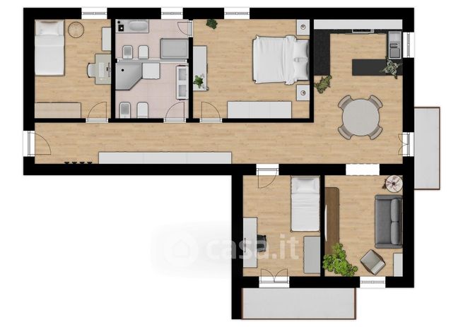 Appartamento in residenziale in