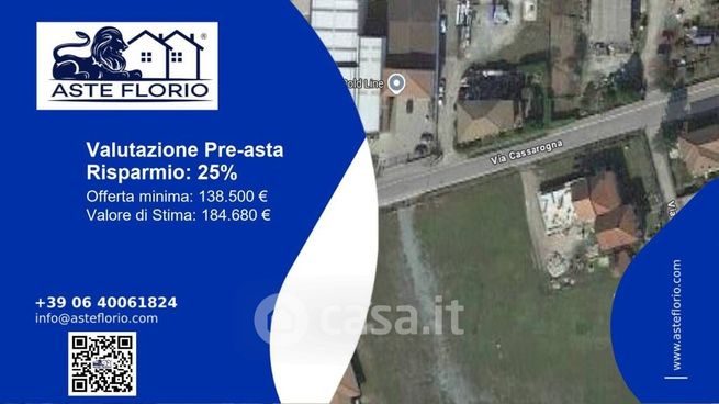 Terreno edificabile in residenziale in Via Cassarogna
