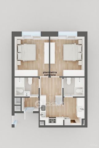 Appartamento in residenziale in Via Croce Verde