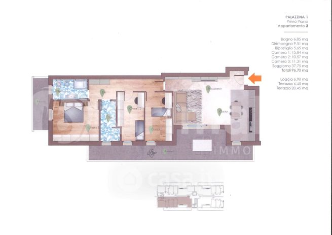 Appartamento in residenziale in 