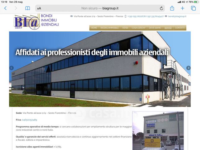 Capannone in commerciale in Via del Ponte all'Asse
