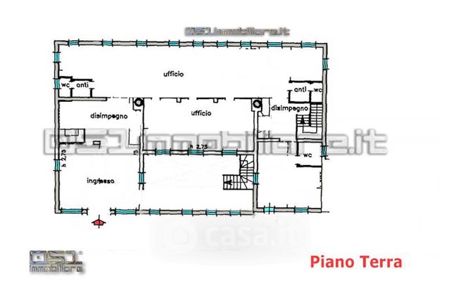 Ufficio in commerciale in Via Mario Cobianchi 22