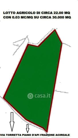 Terreno agricolo in commerciale in Via Torretta