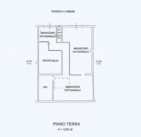 Capannone in commerciale in Via Galcianese