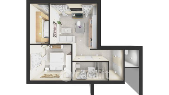 Appartamento in residenziale in Via Niobe 12