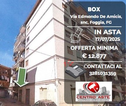 Box/posto auto in residenziale in Via Edmondo de Amicis