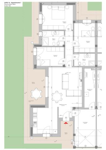 Casa bi/trifamiliare in residenziale in Via Italo Calvino